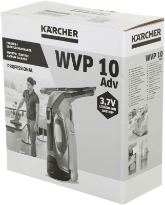 Мойщик окон Karcher Professional WVP 10 шир.скреб.:280мм пит.:от аккум. серый/желтый