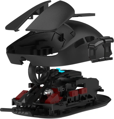 Мышь A4Tech Bloody W72 Ultra черный оптическая 20000dpi USB 6but