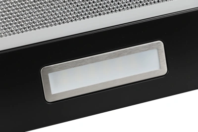 Вытяжка встраиваемая Lex Hubble G 600 черный/стекло черное управление: кулисные переключатели (1 мотор)