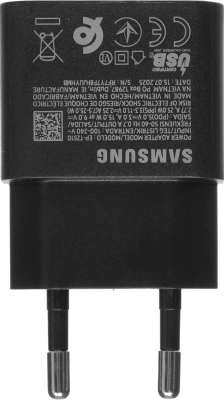 Сетевое зар./устр. Samsung EP-T2510 25W 3A (PD) черный (EP-T2510NBEGEU)