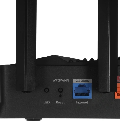 Роутер беспроводной TP-Link Archer GE230 BE3600 100/1000/2500BASE-T черный