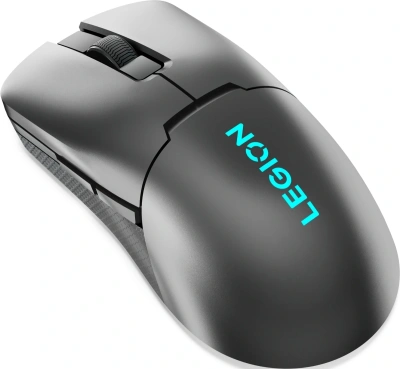 Мышь Lenovo Legion M600s Qi Wireless Gaming темно-серый оптическая 19000dpi беспров. BT/Radio USB 5but (GY51H47355)