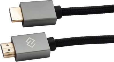 Кабель аудио-видео Digma HDMI (m)/HDMI (m) 3м. феррит.кольца позолоч.конт. черный (D-HDMI-2FF-V2.0-3M)