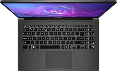 Ноутбук MSI Modern A15 AI+ F3HMG-040XRU Ryzen AI 5 330 16Gb SSD512Gb AMD Radeon 820M 15.6" IPS FHD (1920x1080) без ОС grey WiFi BT Cam (9S7-15SK21-040)
