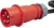 Блок распределения питания Powercom PDU-32AV24-18C3-6C9-3P верт.размещ. 18xC13 6xC19 3x32A IEC 60309 2м