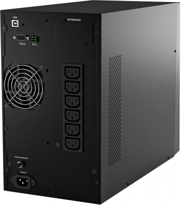 Источник бесперебойного питания Powercom Macan Plus MAC1500TIN 1500Вт 1500ВА черный