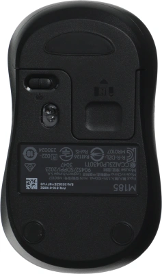 Мышь Logitech M185 черный/синий оптическая 1000dpi беспров. USB для ноутбука 2but (910-002632)