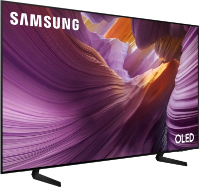 Телевизор OLED Samsung 77" QE77S85FAEXRU Series 9 черный графит 4K Ultra HD 120Hz DVB-T2 DVB-C DVB-S2 USB WiFi Smart TV (RUS)