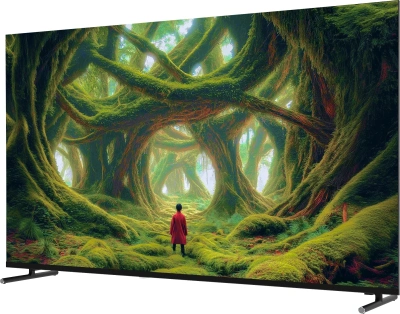 Телевизор LED Sber 55" SDX-55U5500DBB Салют ТВ Frameless черный 4K Ultra HD 60Hz DVB-T DVB-C DVB-S USB WiFi Smart TV (RUS)