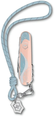Нож перочинный Victorinox Companion Paris Style (1.3909.E221) 91мм 16функц. розовый подар.коробка в комплекте: шнурок на шею