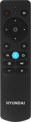 Телевизор LED Hyundai 40" H-LED40BS5012 YaOS Frameless черный FULL HD 60Hz DVB-T DVB-T2 DVB-C DVB-S DVB-S2 USB WiFi Smart TV