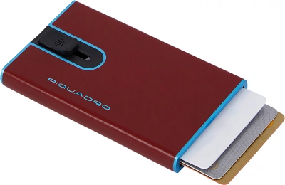 Чехол для кредитных карт Piquadro Blue Square PP4825B2BLR/CU4 табачный натур.кожа