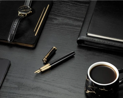 Ручка перьев. Parker Ingenuity Core F570 (2182005) Black GT F сталь нержавеющая подар.кор.