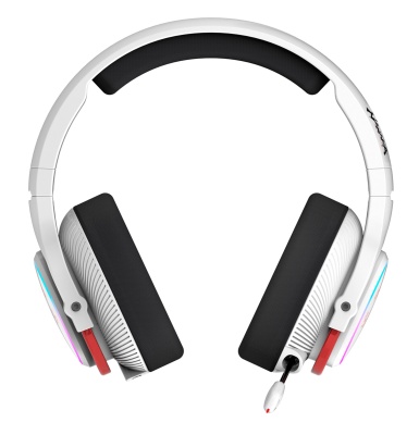 Наушники с микрофоном A4Tech Bloody MR720 белый/красный мониторные BT/Radio оголовье (MR720 NARAKA)