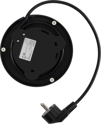 Чайник электрический Vitek VT-WK1065 1.7л. 2000Вт черный/серебристый корпус: металл