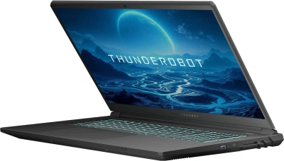 Ноутбук Thunderobot Range 17 G2A Pro Ryzen 7 H255 16Gb SSD1Tb NVIDIA GeForce RTX 5060 8Gb 17.3" IPS FHD (1920x1080) Windows 11 Pro black WiFi BT Cam (JT009W00QRU)