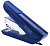Степлер Kw-Trio 0556A-BLU Half strip Air touch 24/6 24/8 26/6 26/8 (40листов) синий 100скоб пластик коробка