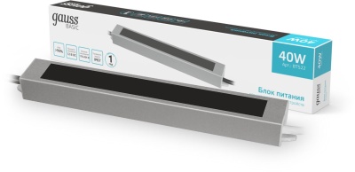Блок питания Gauss Basic для лен.светод. (BT522)