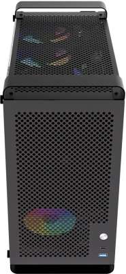 Корпус Accord ACC-GCUB4 черный без БП mATX 1xUSB3.0