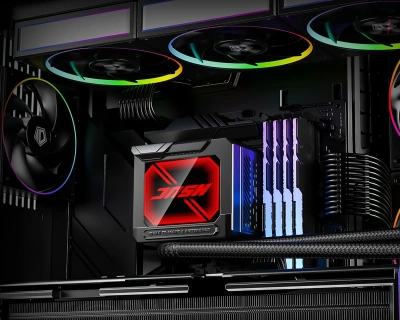 Система водяного охлаждения ID-Cooling DL360 Max ARGB Soc-AM5/AM4/1200/1700/1851 черный 4-pin 14-31.2dB Al LCD 350W Ret
