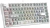 Клавиатура A4Tech Bloody MS76 механическая белый USB Multimedia for gamer LED (MS76) кабель 1.8м
