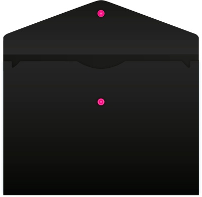 Конверт на кнопке Бюрократ Черный Опал BLPK803A4/1 A4 пластик 0.18мм черный (упак.:4шт)