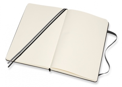 Блокнот Moleskine CLASSIC EXPENDED QP062EXP Large 130х210мм 400стр. нелинованный твердая обложка черный