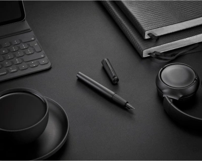 Ручка перьев. Parker Ingenuity Core F570 (2182013) Black BT F сталь нержавеющая подар.кор.