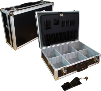Ящик для инструментов Lanmaster TWT-CASE 6отд. черный