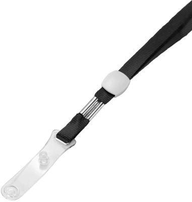 Шнур для бейджа Deli E5764 48.5х1см нейлон ассорти (упак.:20шт) пластиковый пакет