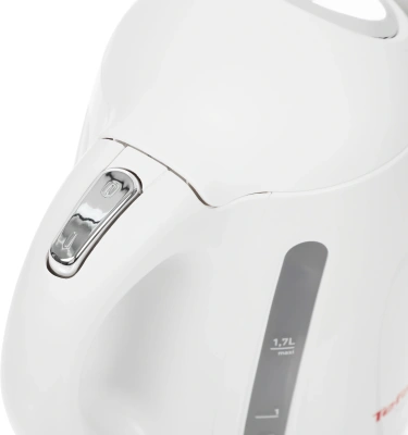 Чайник электрический Tefal Silver Ion BF925132 1.7л. 2400Вт белый корпус: пластик (7211001107)