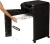 Шредер Fellowes AutoMax 450C черный с автоподачей (секр.P-4) фрагменты 450лист. 68лтр. скрепки скобы пл.карты CD