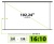 Экран Cactus 102" 138x220см WallExpert CS-PSWE-220x138-WT 16:10 настенно-потолочный рулонный белый Экран Cactus 102" 138x220см WallExpert CS-PSWE-220x138-WT 16:10 настенно-потолочный рулонный белый