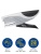 Плиер Kw-Trio 5793 Pollex 24/6 26/6 26/8 (25листов) серый/черный 210скоб металл/пластик Плиер Kw-Trio 5793 Pollex 24/6 26/6 26/8 (25листов) серый/черный 210скоб металл/пластик