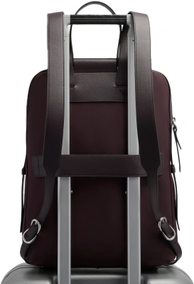 Рюкзак женский Piquadro Lyra CA4576W92T/BO2 бордовый нейлон/натур.кожа
