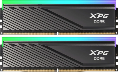 Память DDR5 2x16GB 6400MHz A-Data AX5U6400C3216G-DTLABRBK XPG Lancer Blade RGB RTL Gaming PC5-51200 CL32 DIMM UDIMM ECC 288-pin 1.4В kit dual rank с радиатором Ret