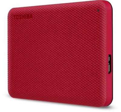 Жесткий диск Toshiba USB3.0 1TB HDTCA10ER3AA Canvio Advance 2.5" красный