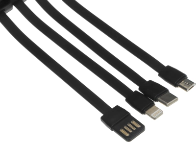 Мобильный аккумулятор Tecno OnGO L101 10000mAh 12W 2.4A 2xUSB-A/USB-C черный