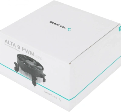 Устройство охлаждения(кулер) Deepcool Alta 9 PWM Soc-1700/1851 черный 4-pin 18-33dB Al 65W 208gr Ret (DP-ICAP-AT9-17)