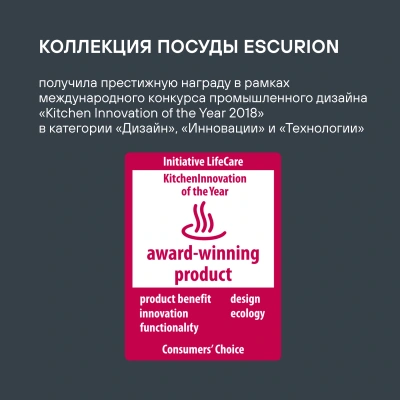 Сковорода-гриль Rondell Escurion RDA-869 квадратная 28см покрытие: Xylan Plus ручка съемная (без крышки) черный