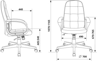 Кресло руководителя Бюрократ CH 002 Fabric песочный Light-21 крестов. пластик