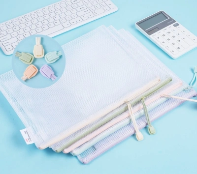 Папка на молнии Deli Colorful EF280 A4 ПВХ 0.23мм ассорти цвет молнии ассорти