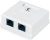 Розетка Cabeus WS-8P8C-CAT.5E-2 комп. RJ45 кат.5E бел. Розетка Cabeus WS-8P8C-CAT.5E-2 комп. RJ45 кат.5E бел.
