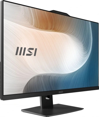 Моноблок MSI Modern AM272P 1M-681XRU 27" Full HD Core 5 120U (1.4) 16Gb SSD512Gb Graphics без ОС GbitEth WiFi BT 120W клавиатура мышь Cam черный 1920x1080