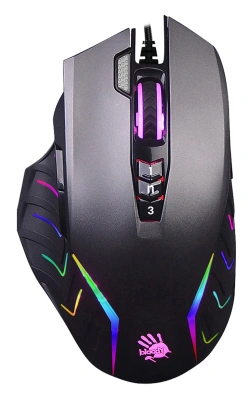 Мышь A4Tech Bloody J95s серый оптическая 8000dpi USB 9but (J95S GREY)