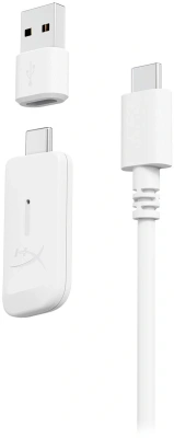 Наушники с микрофоном HyperX Cloud III S Wireless белый 0.5м мониторные BT оголовье (AX6G1AA)