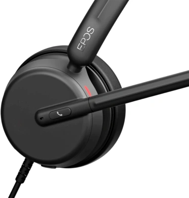 Наушники с микрофоном Epos Impact 460T черный накладные USB оголовье (1001253)