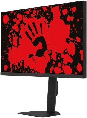 Монитор Bloody 27" MN1X Mini-LED черный IPS LED 1ms 16:9 HDMI M/M матовая HAS Piv 600cd 178гр/178гр 2560x1440 210Hz G-Sync FreeSync DP 2K 5.84кг