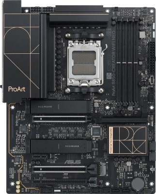 Материнская плата Asus PROART B850-CREATOR WIFI NEO Socket AM5 AMD B850 4xDDR5 ATX AC`97 8ch(7.1) 2x5Gg RAID+HDMI+DP