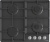 Газовая варочная поверхность Gorenje G641EXB черный Газовая варочная поверхность Gorenje G641EXB черный